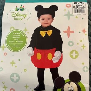 Mickey Mouse infant costume